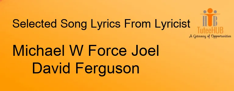 Michael W Force Joel David Ferguson