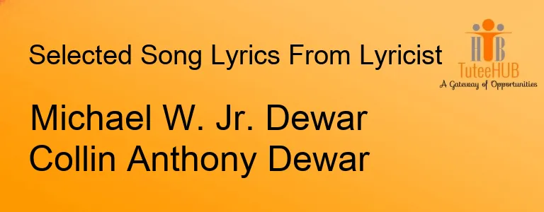 Michael W. Jr. Dewar Collin Anthony Dewar