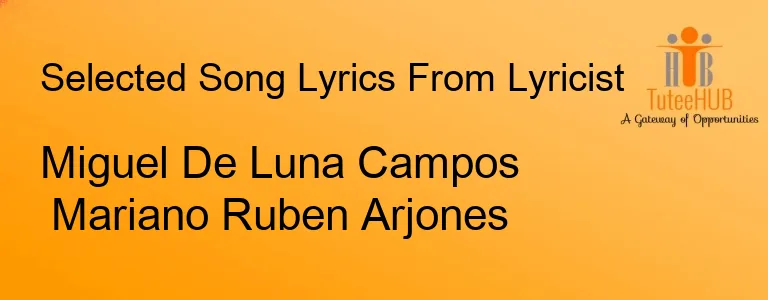 Miguel De Luna Campos Mariano Ruben Arjones