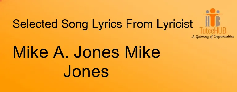 Mike A. Jones Mike Jones