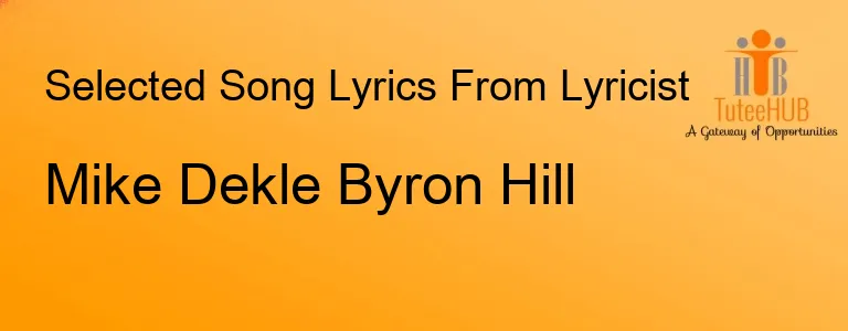 Mike Dekle Byron Hill