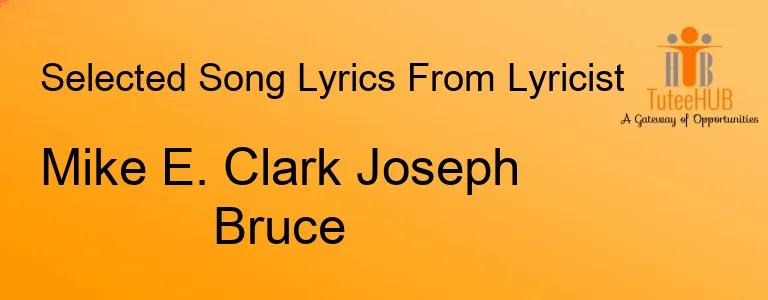 Mike E. Clark Joseph Bruce