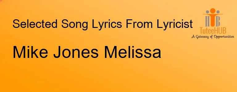 Mike Jones Melissa