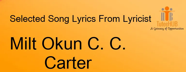 Milt Okun C. C. Carter