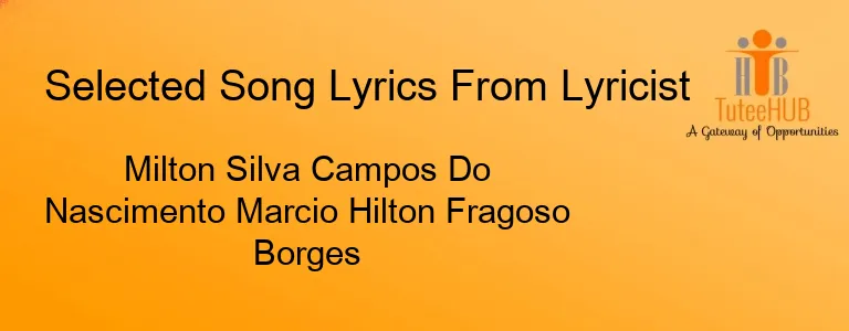 Milton Silva Campos Do Nascimento Marcio Hilton Fragoso Borges