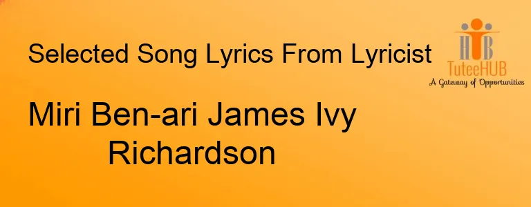 Miri Ben-ari James Ivy Richardson