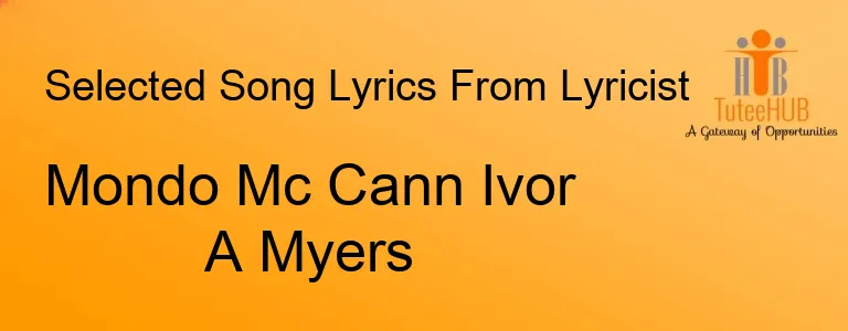 Mondo Mc Cann Ivor A Myers