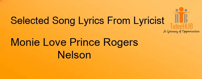 Monie Love Prince Rogers Nelson