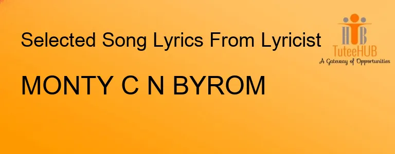 MONTY C                       N BYROM