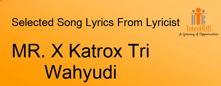 MR. X Katrox Tri Wahyudi