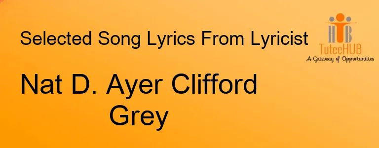 Nat D. Ayer Clifford Grey