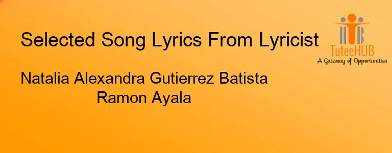 Natalia Alexandra Gutierrez Batista Ramon Ayala