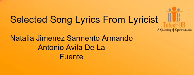 Natalia Jimenez Sarmento Armando Antonio Avila De La Fuente