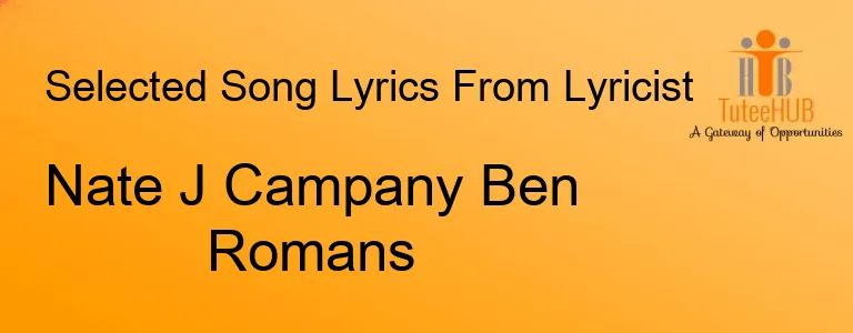 Nate J Campany Ben Romans