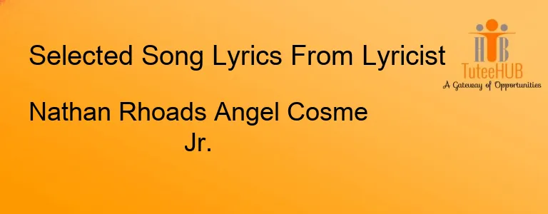 Nathan Rhoads Angel Cosme Jr.