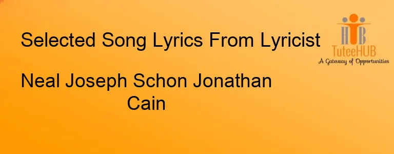Neal Joseph Schon Jonathan Cain