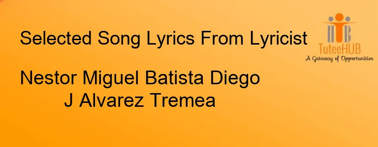 Nestor Miguel Batista Diego J Alvarez Tremea