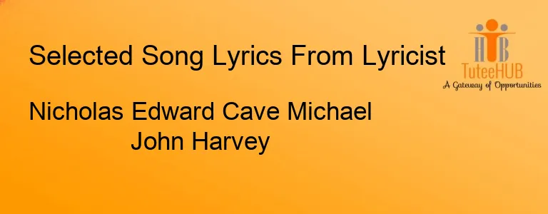 Nicholas Edward Cave Michael John Harvey
