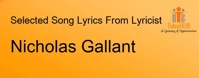 Nicholas Gallant
