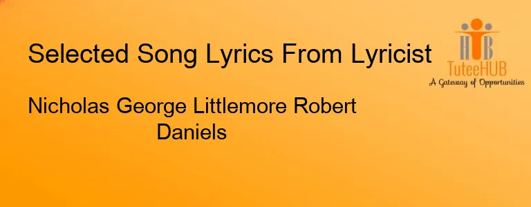 Nicholas George Littlemore Robert Daniels
