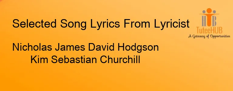 Nicholas James David Hodgson Kim Sebastian Churchill