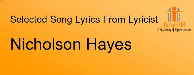 Nicholson Hayes