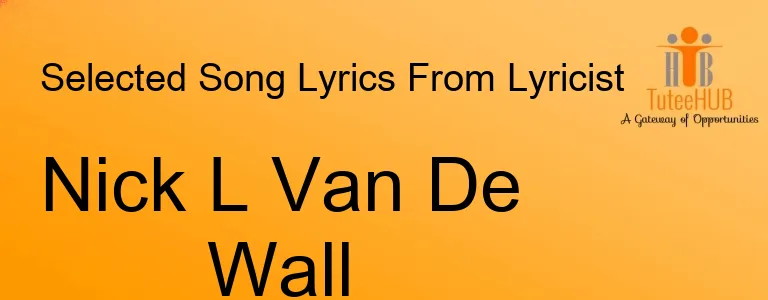 Nick L Van De Wall
