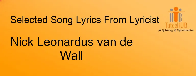 Nick Leonardus Van De Wall