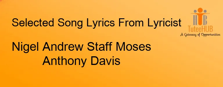 Nigel Andrew Staff Moses Anthony Davis