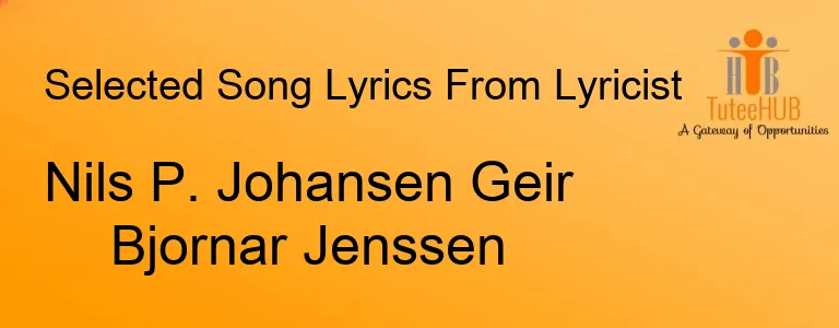 Nils P. Johansen Geir Bjornar Jenssen