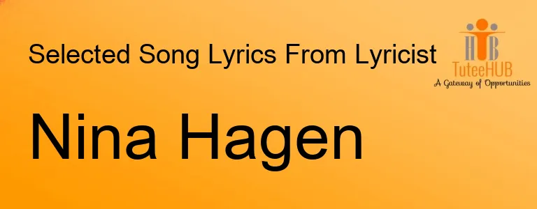 Nina Hagen