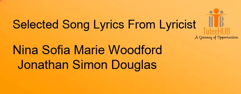 Nina Sofia Marie Woodford Jonathan Simon Douglas