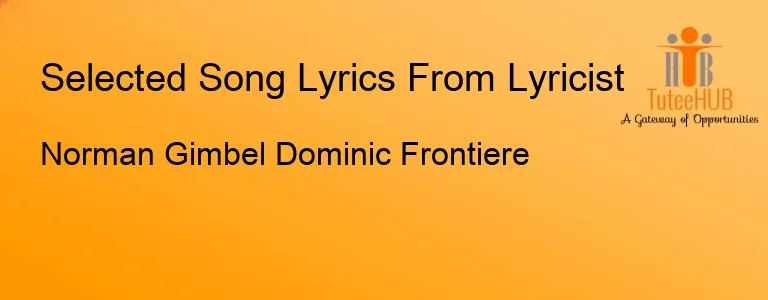 Norman Gimbel Dominic Frontiere