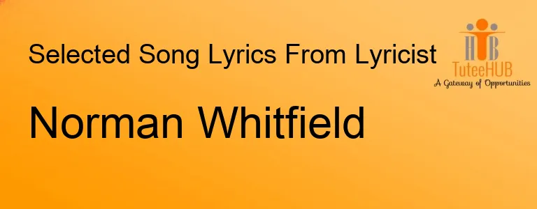 Norman Whitfield