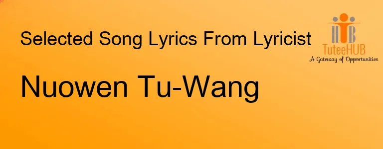 Nuowen Tu-Wang