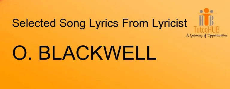 O. BLACKWELL