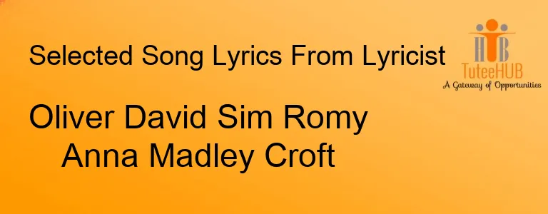 Oliver David Sim Romy Anna Madley Croft