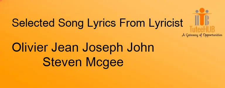 Olivier Jean Joseph John Steven Mcgee