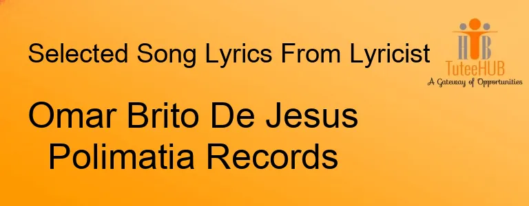 Omar Brito De Jesus Polimatia Records
