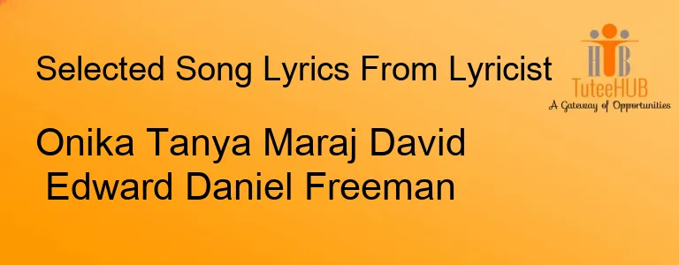 Onika Tanya Maraj David Edward Daniel Freeman