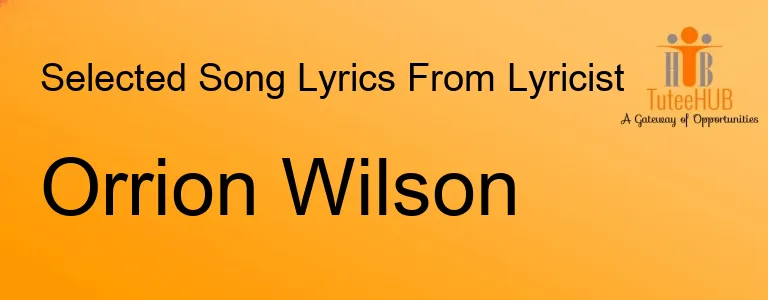 Orrion Wilson