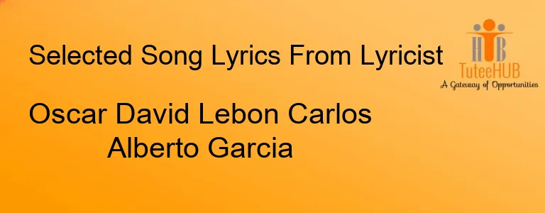 Oscar David Lebon Carlos Alberto Garcia