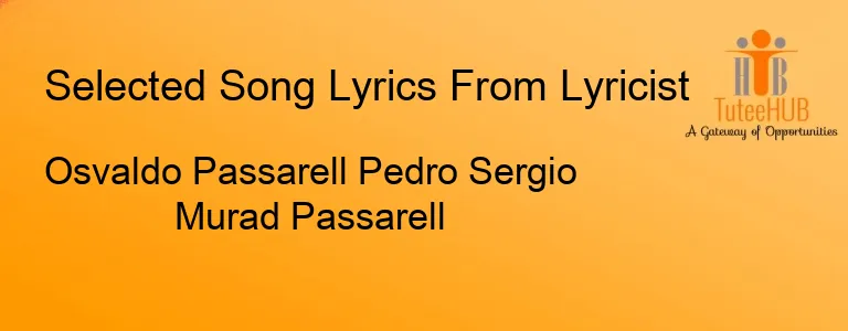 Osvaldo Passarell Pedro Sergio Murad Passarell