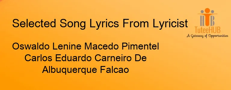 Oswaldo Lenine Macedo Pimentel Carlos Eduardo Carneiro De Albuquerque Falcao