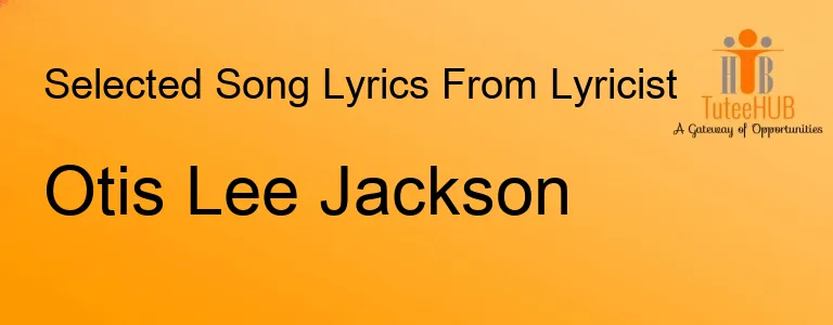OTIS LEE JACKSON