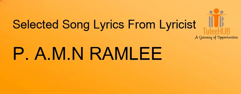 P. A.M.N RAMLEE