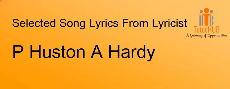 P Huston A Hardy