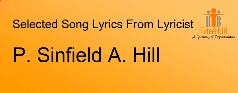 P. Sinfield A. Hill