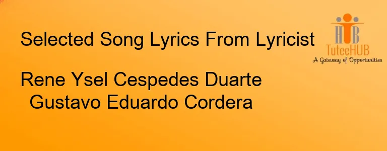 Rene Ysel Cespedes Duarte Gustavo Eduardo Cordera