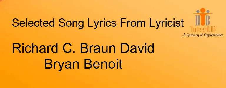 Richard C. Braun David Bryan Benoit